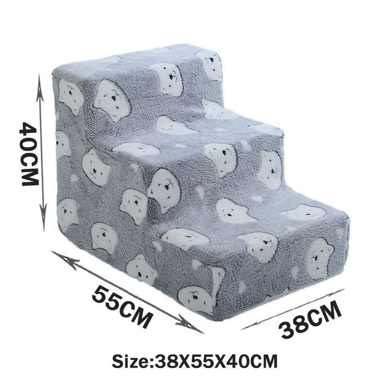 Escalier Pliable en Mousse pour Chien – Confort & Protection des Articulations
