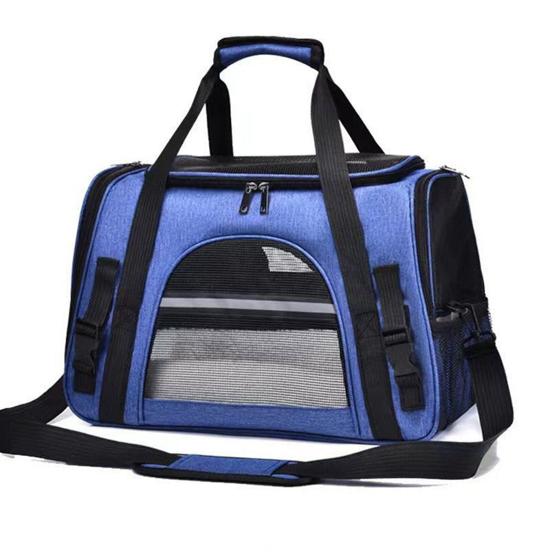 Sac de Transport Pliable pour Chat et Petit Chien- Respirant et Compact