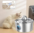 Fontaine à Eau Inox Silencieuse — Chien & Chat