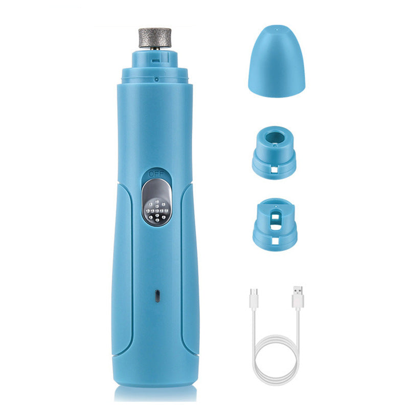 Kit-Coupe-Griffes Electrique 3-en-1 pour Chien et Chat - Rechargeable USB