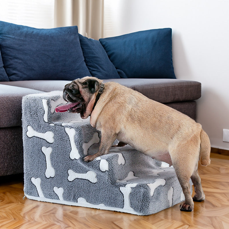 Escalier Pliable en Mousse pour Chien – Confort & Protection des Articulations
