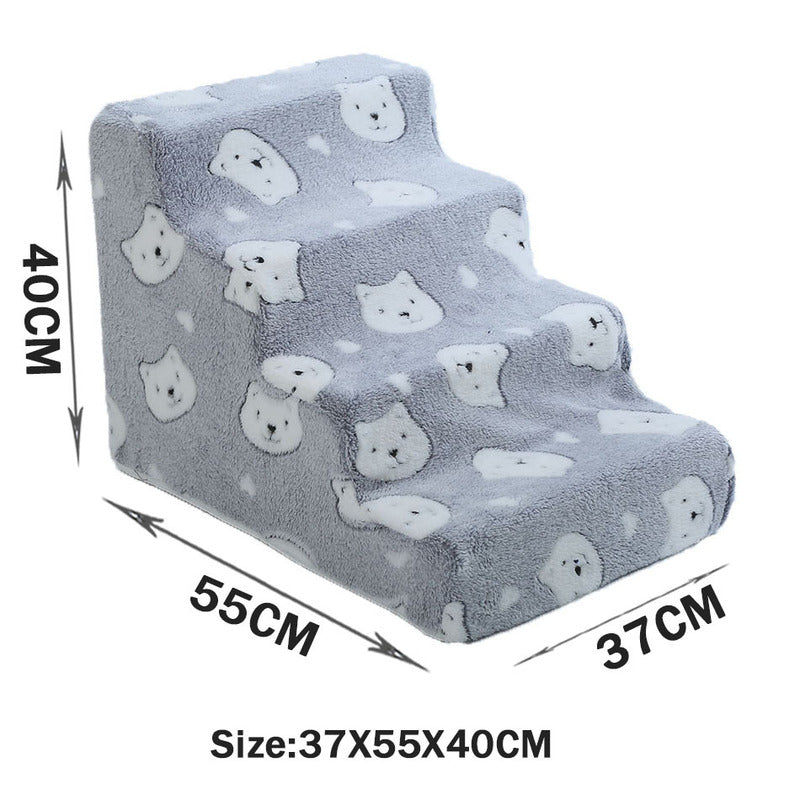 Escalier Pliable en Mousse pour Chien – Confort & Protection des Articulations