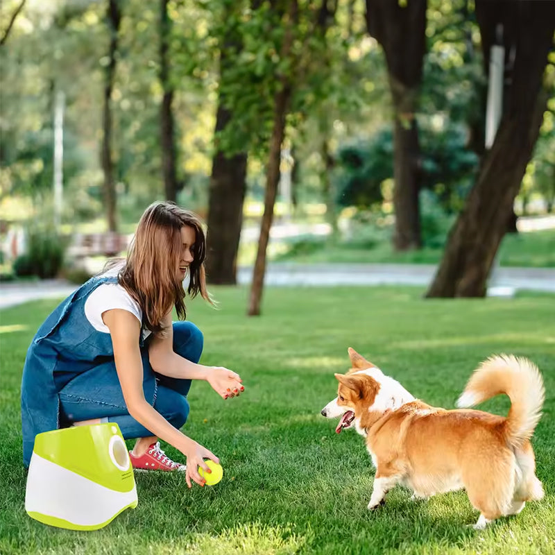 Lanceur de Balle Automatique Rechargeable pour Chien