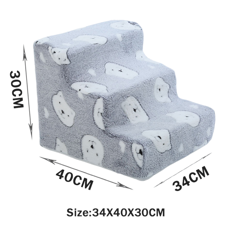 Escalier Pliable en Mousse pour Chien – Confort & Protection des Articulations