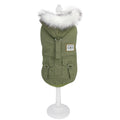 Manteau Chaud pour Petit Chien- Capuche Polaire, Style Parka